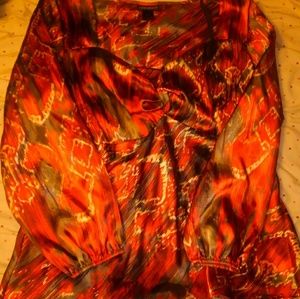 Lane Bryant long sleeve dressy top